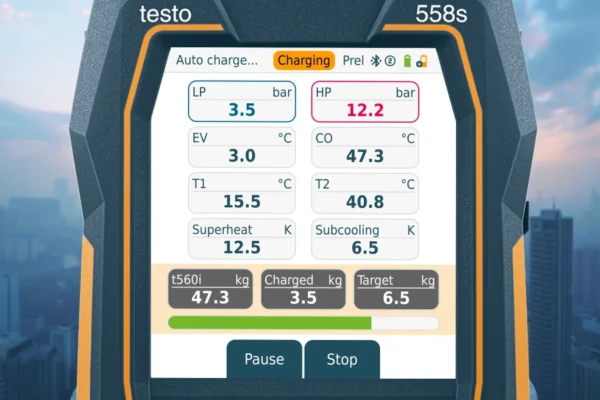 testo 558s – analizador de refrigeración smart