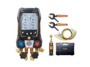 testo 557s – set vacío manifold digital smart con sondas inalámbricas y mangueras