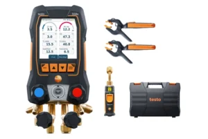 testo 558s – testo 557s – set vacío manifold digital smart con sondas inalámbricas