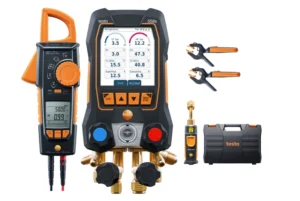 testo 558s – set de vacío smart con pinza amperimétrica