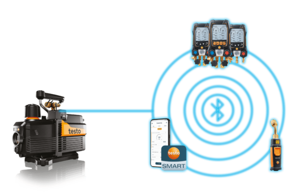 testo 565i – bomba de vacío smart – 10 cfm (283 l/min)