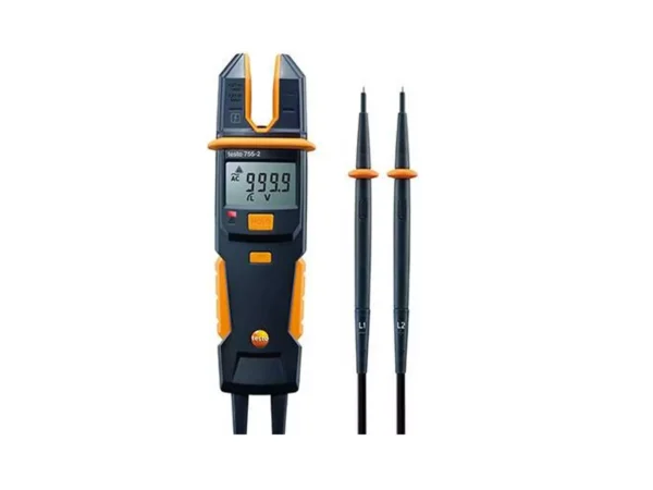 testo 755 2 – detector de voltaje y corriente