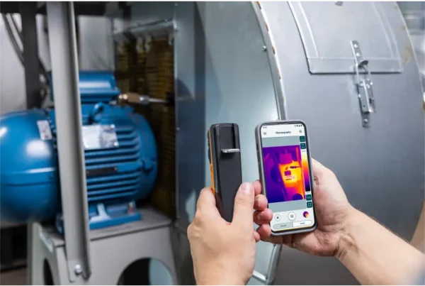 testo 860i – set cámara termográfica para smartphones, con estuche