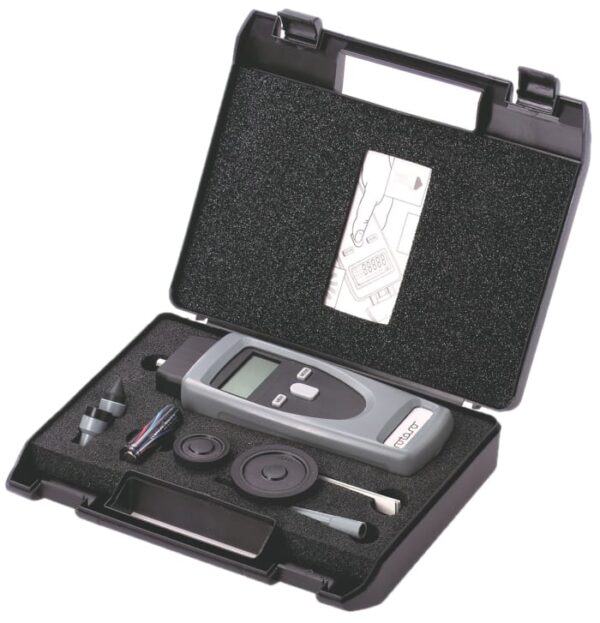 testo 470 – tacómetro mécanico y óptico