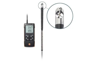 testo 416 anemómetro de molinete digital de 16 mm con conexión a la app